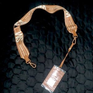 Steve Madden brown guitar/crossbody strap for bag/travel bag BRAND NEW